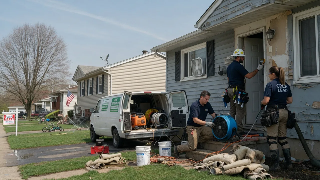 Flood Cleanup in New Vienna, IA near me