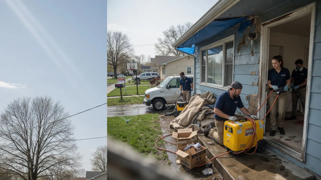 Basement Flood Cleanup in New Vienna, IA near me